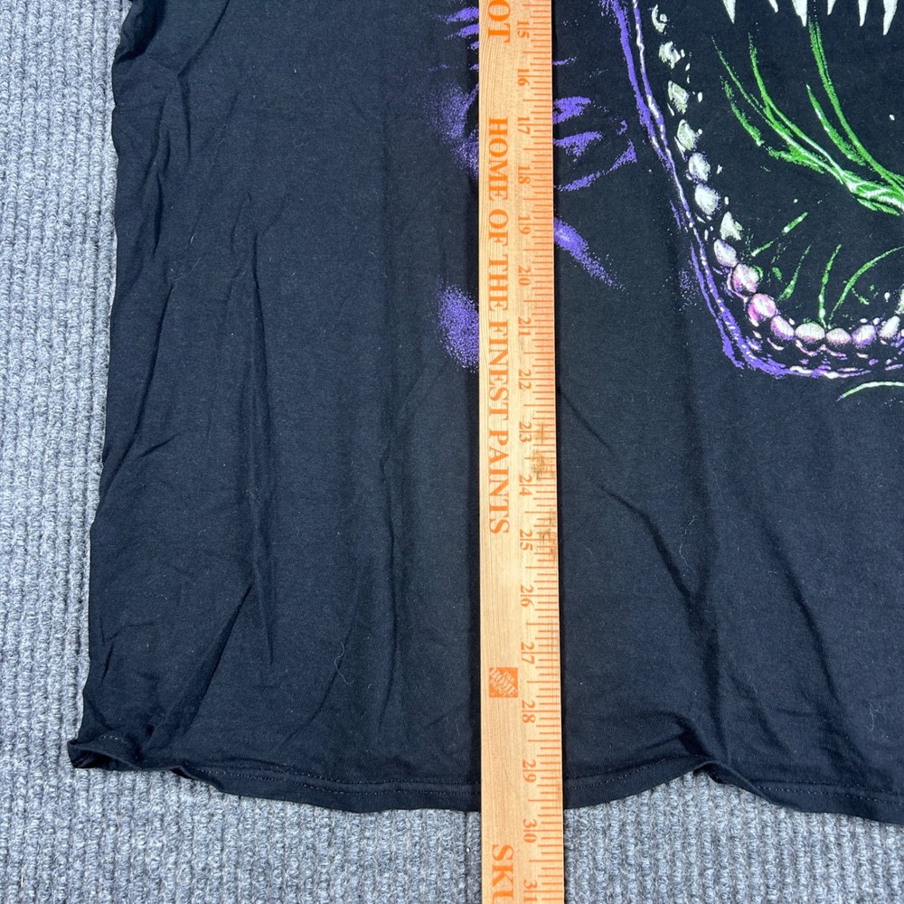 Marvel Shirt Men's 3XL Venom Graphic Black Purple Green Short Sleeve - Picture 5 of 6